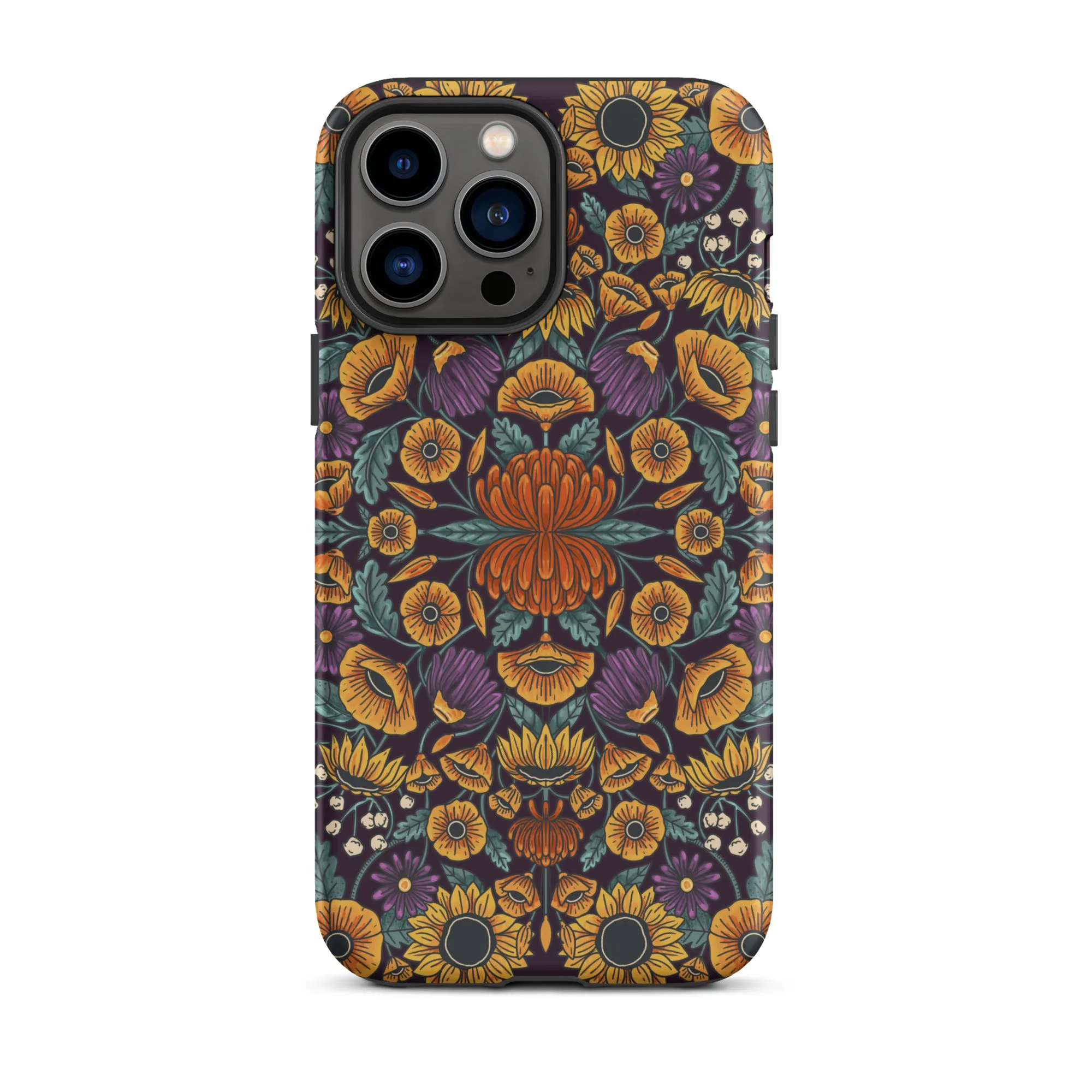 Earth, Wind & Floral iPhone Tough Case