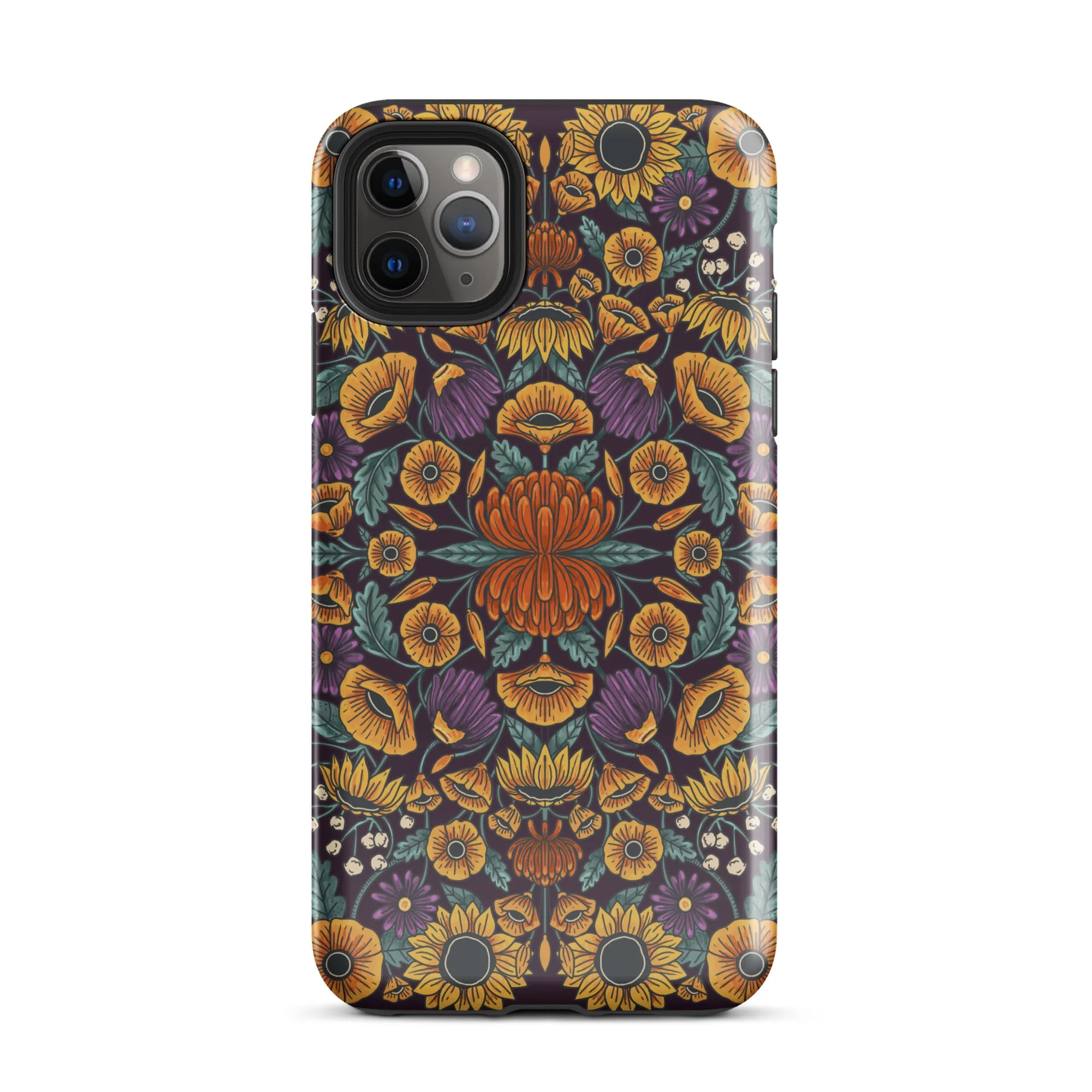 Earth, Wind & Floral iPhone Tough Case