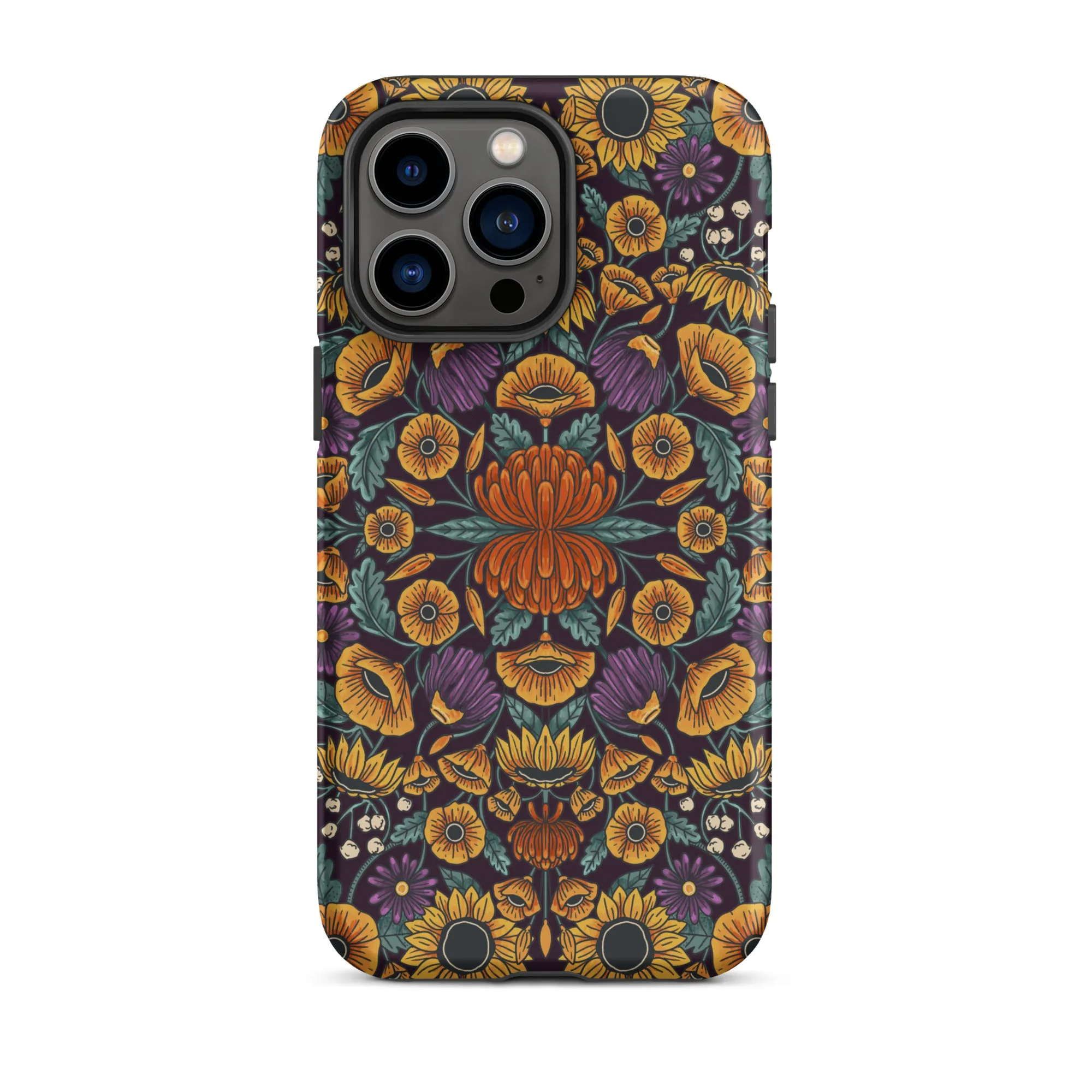 Earth, Wind & Floral iPhone Tough Case