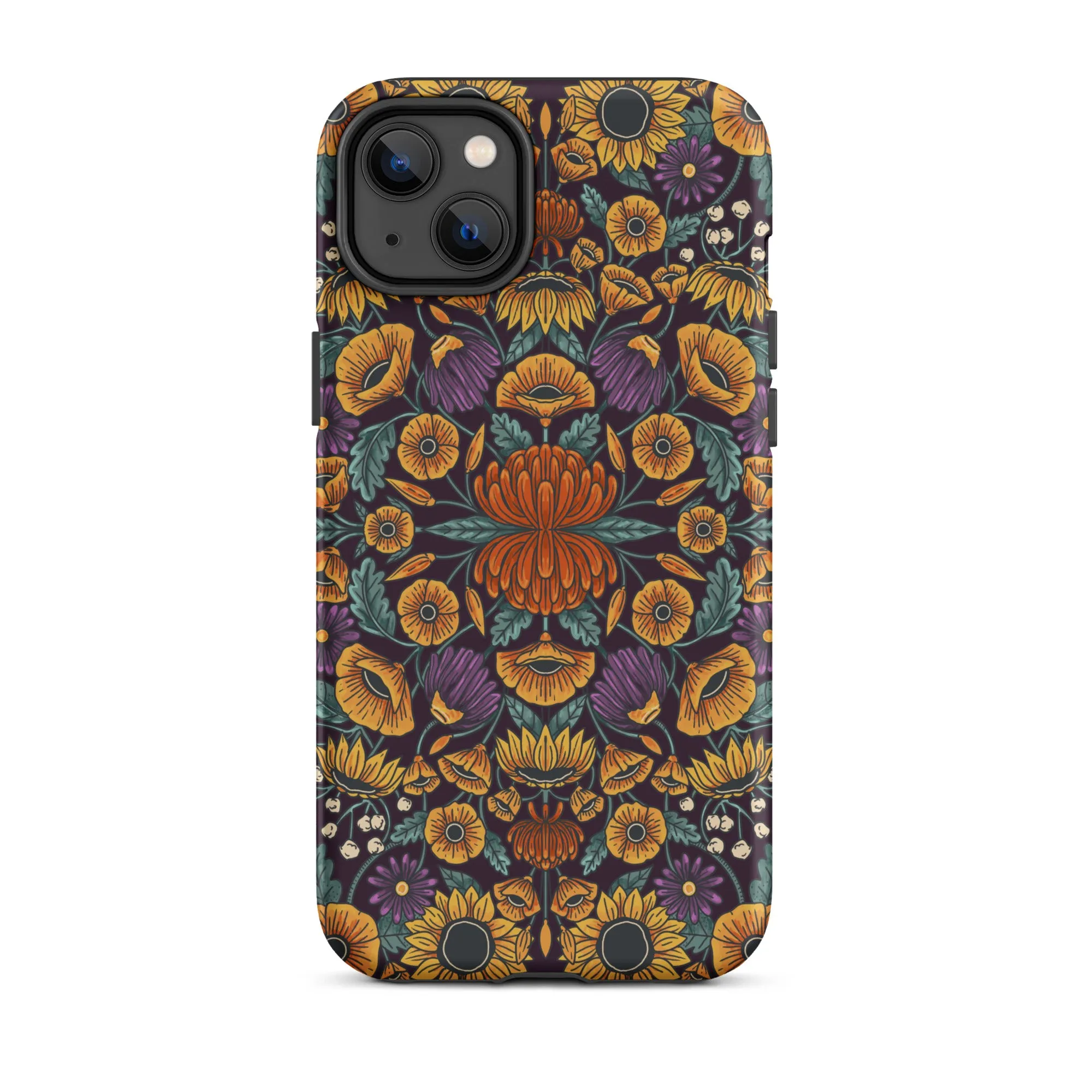 Earth, Wind & Floral iPhone Tough Case