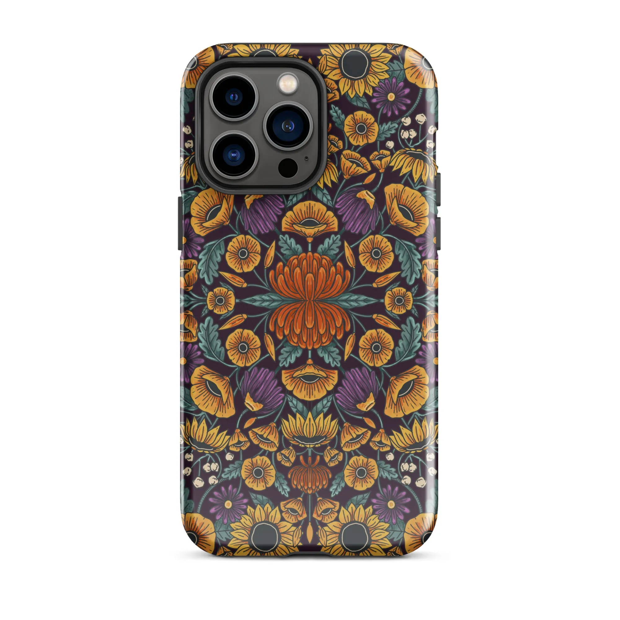 Earth, Wind & Floral iPhone Tough Case