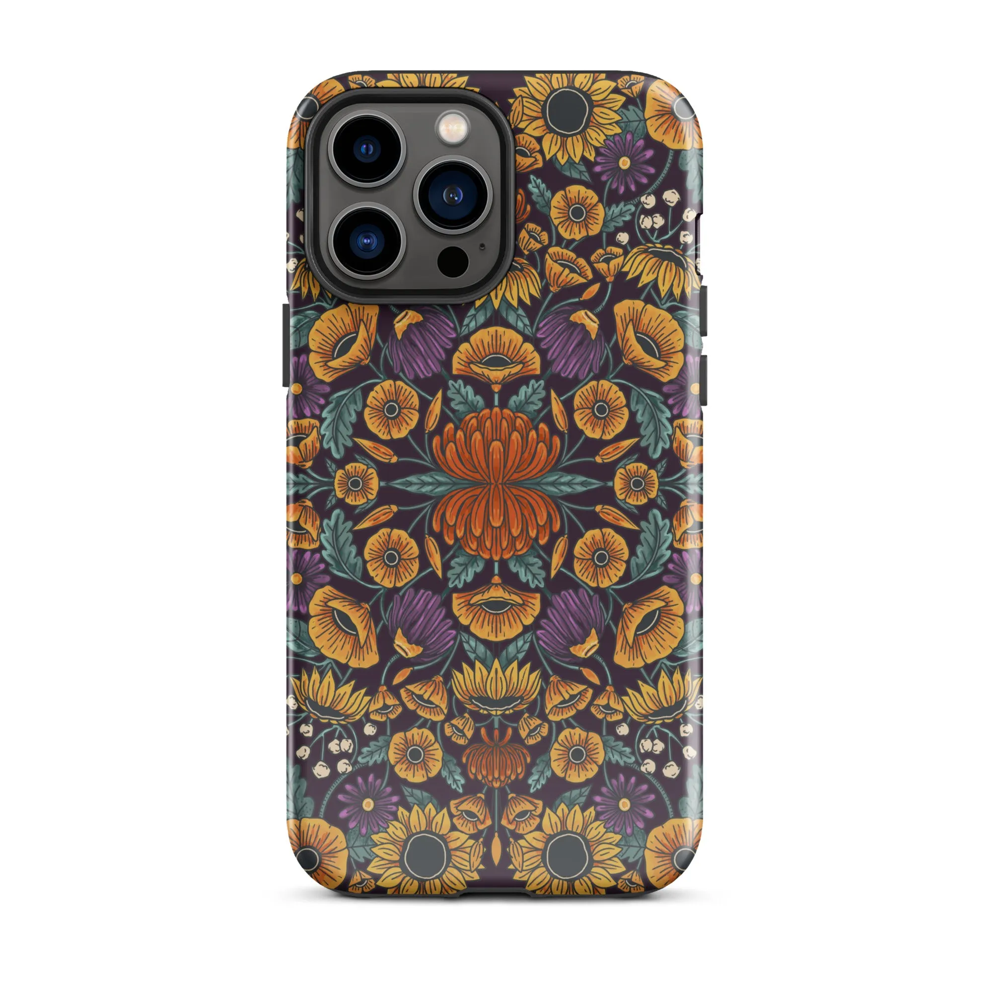 Earth, Wind & Floral iPhone Tough Case