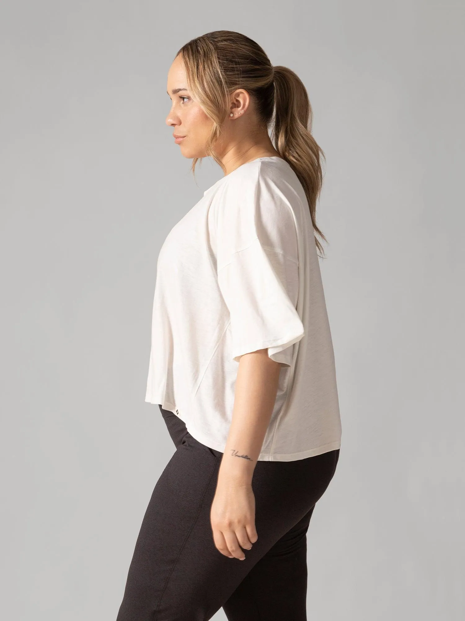 Easy Flow T-Shirt - Natural White
