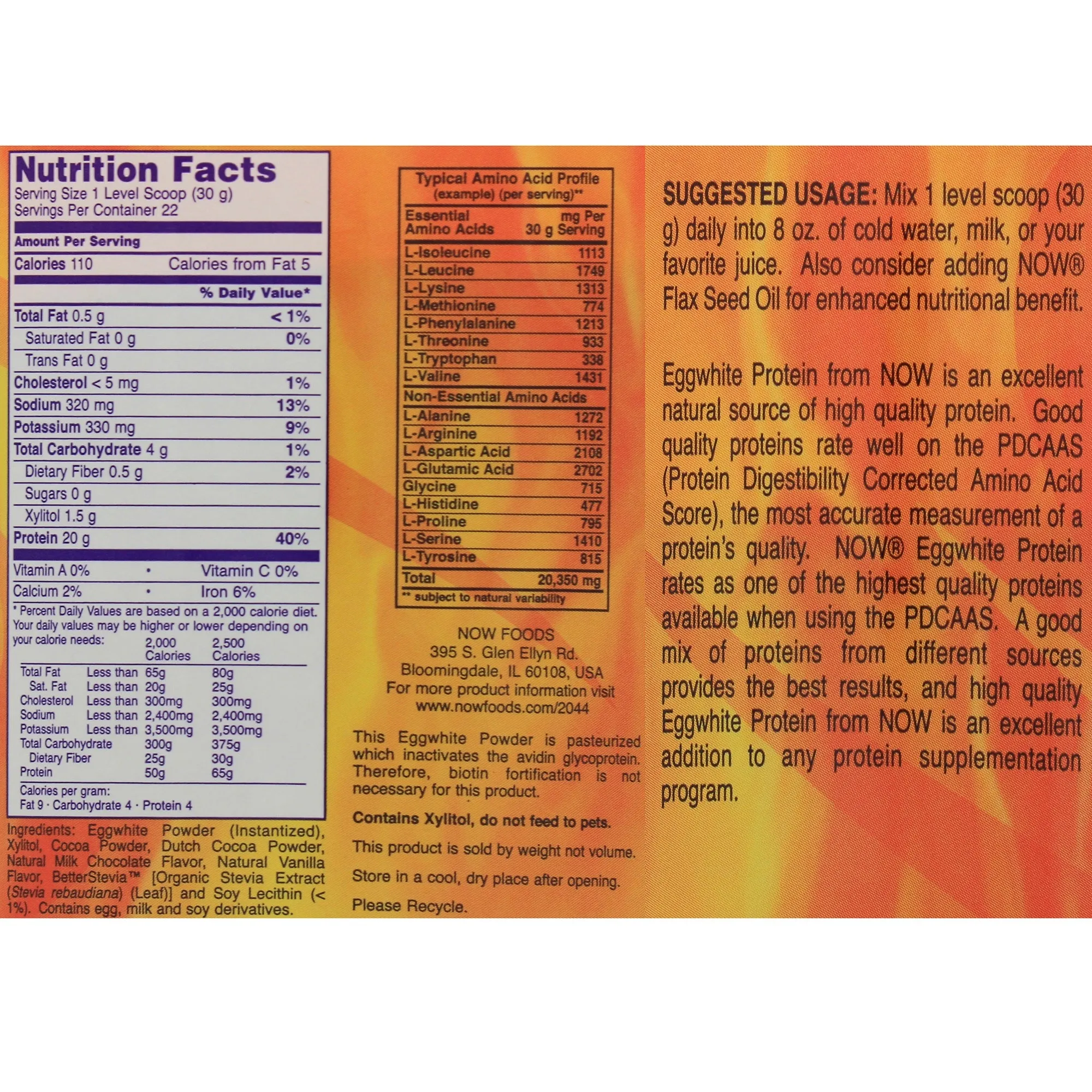Eggwhite Protein Chocolate