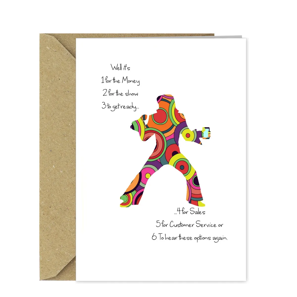 Elvis Presley Birthday Card - Funny Blue Suede Shoes Joke