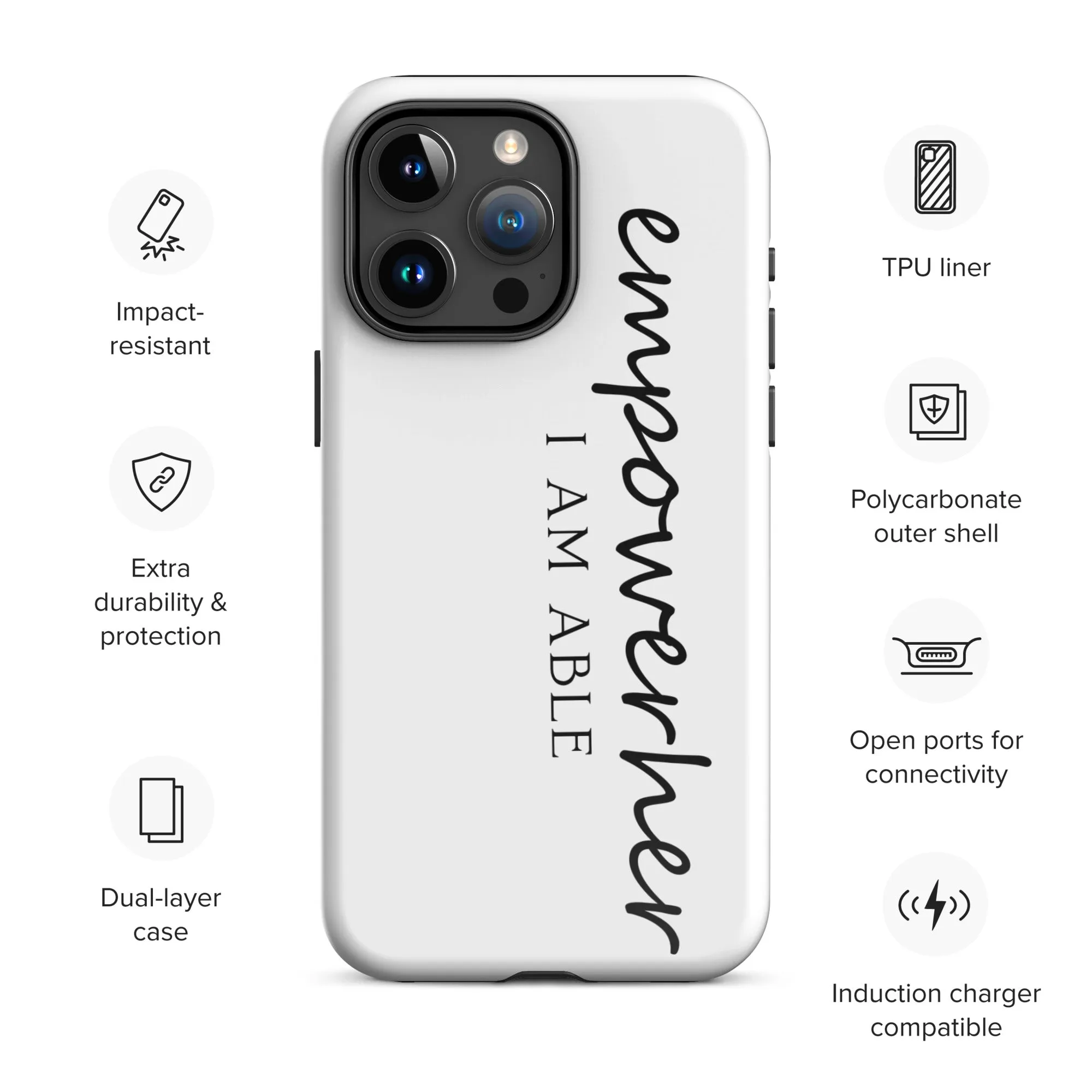 EmpowerHer I AM ABLE Case for iPhone®