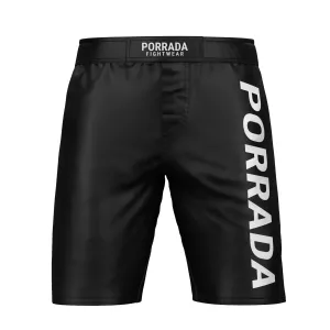 ESSENTIAL BLACK FIGHT SHORTS