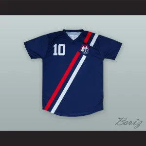 Eusebio 10 Boston Minutemen Soccer Jersey