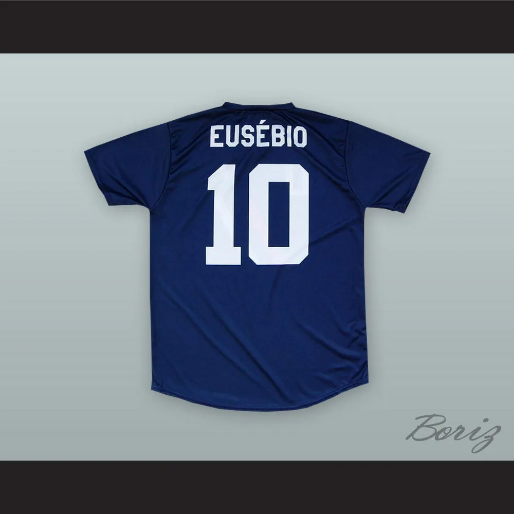 Eusebio 10 Boston Minutemen Soccer Jersey