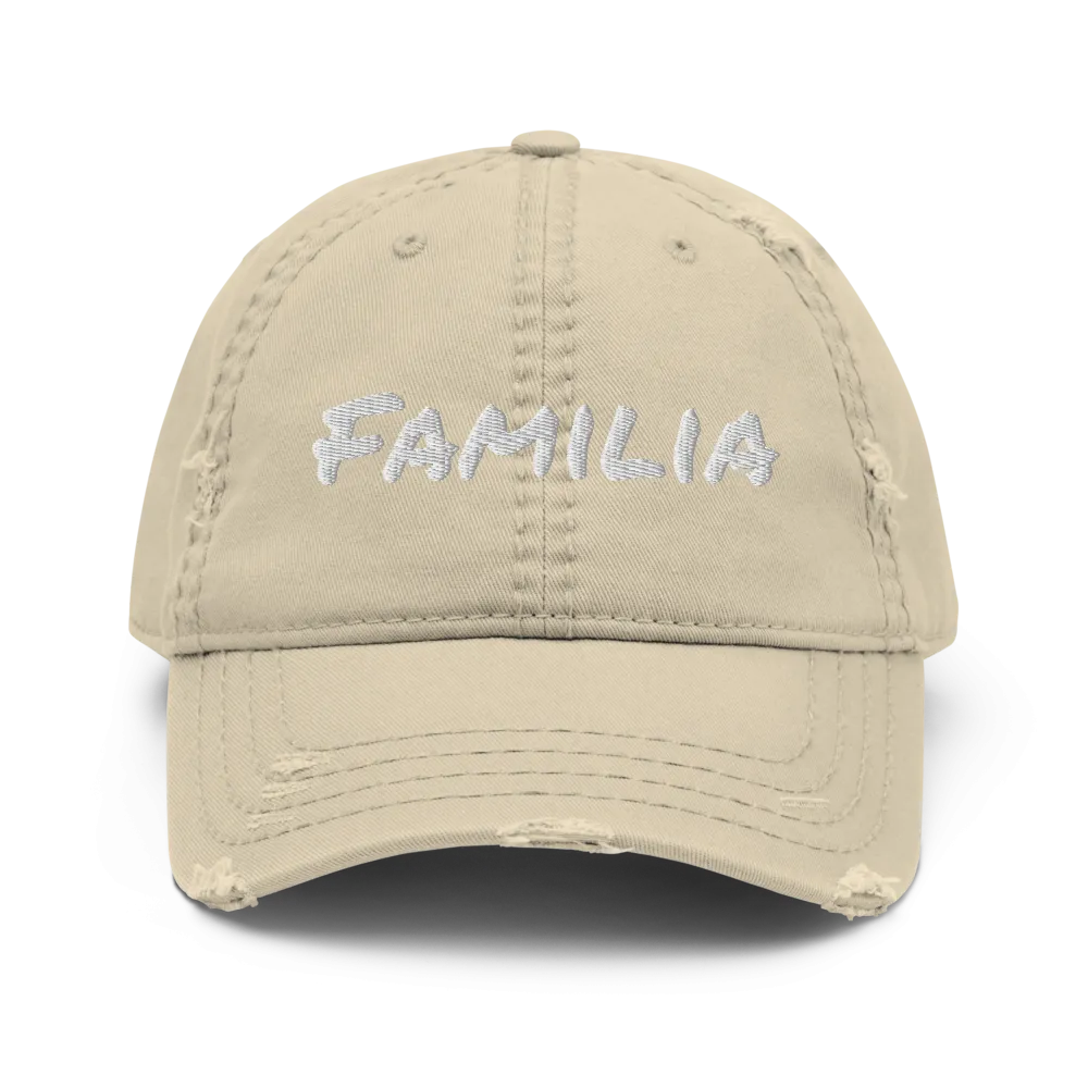 Familia - Distressed Baseball Cap (Various Colors)