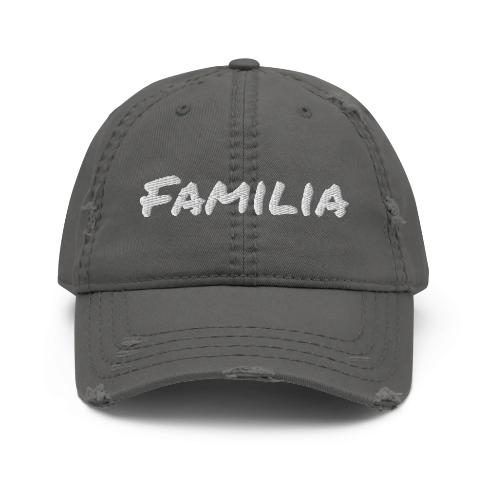 Familia - Distressed Baseball Cap (Various Colors)