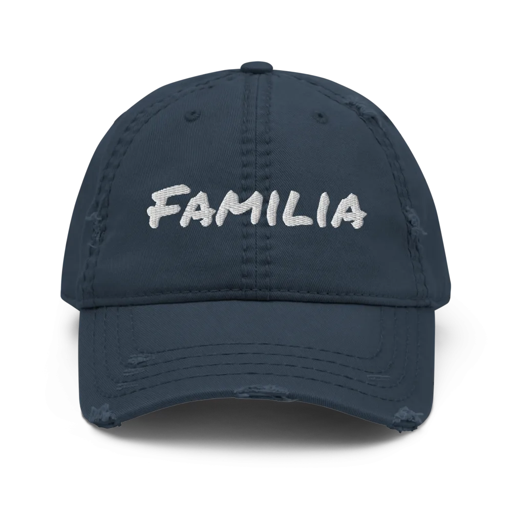 Familia - Distressed Baseball Cap (Various Colors)