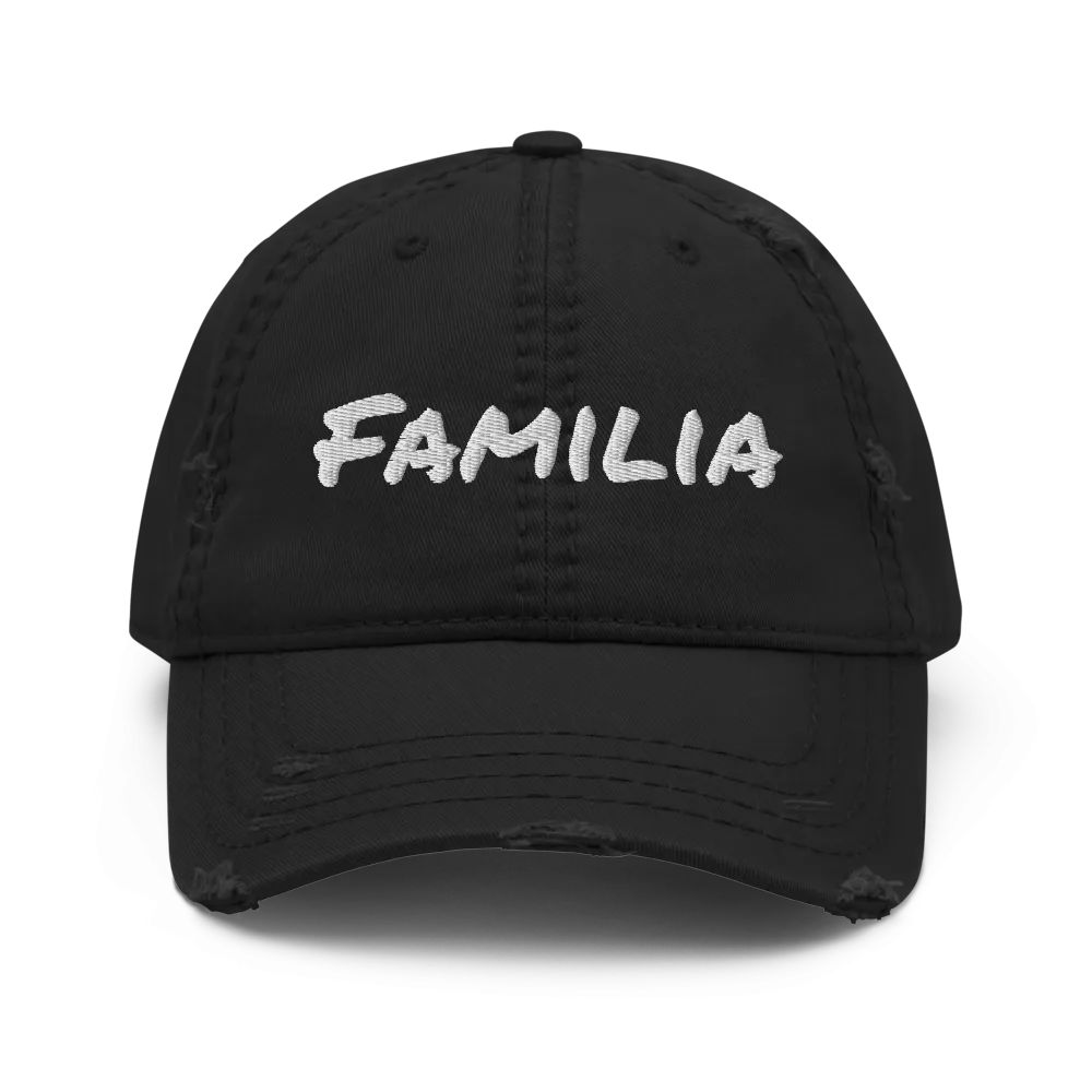 Familia - Distressed Baseball Cap (Various Colors)