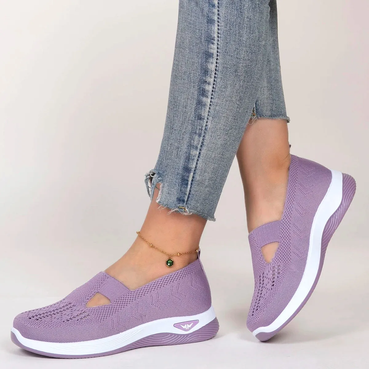 Fashionable Sports Shoes - Breathable, Lightweight, Non-Slip, Wear-Resistant Casual Sports Flat Shoes for Women, Spring New Collection