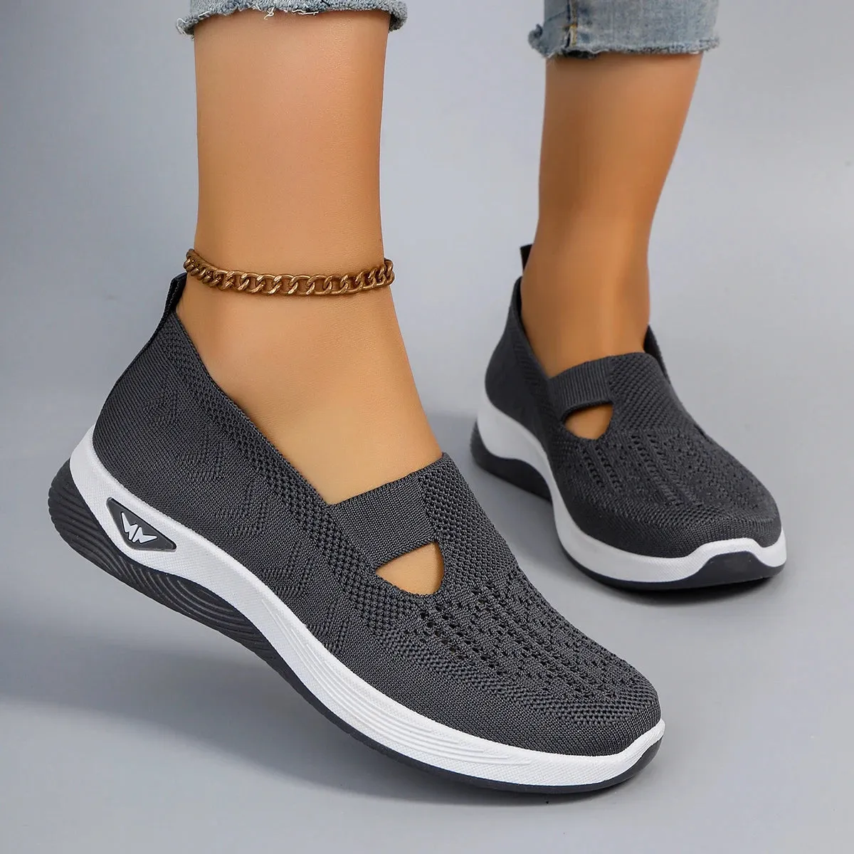 Fashionable Sports Shoes - Breathable, Lightweight, Non-Slip, Wear-Resistant Casual Sports Flat Shoes for Women, Spring New Collection