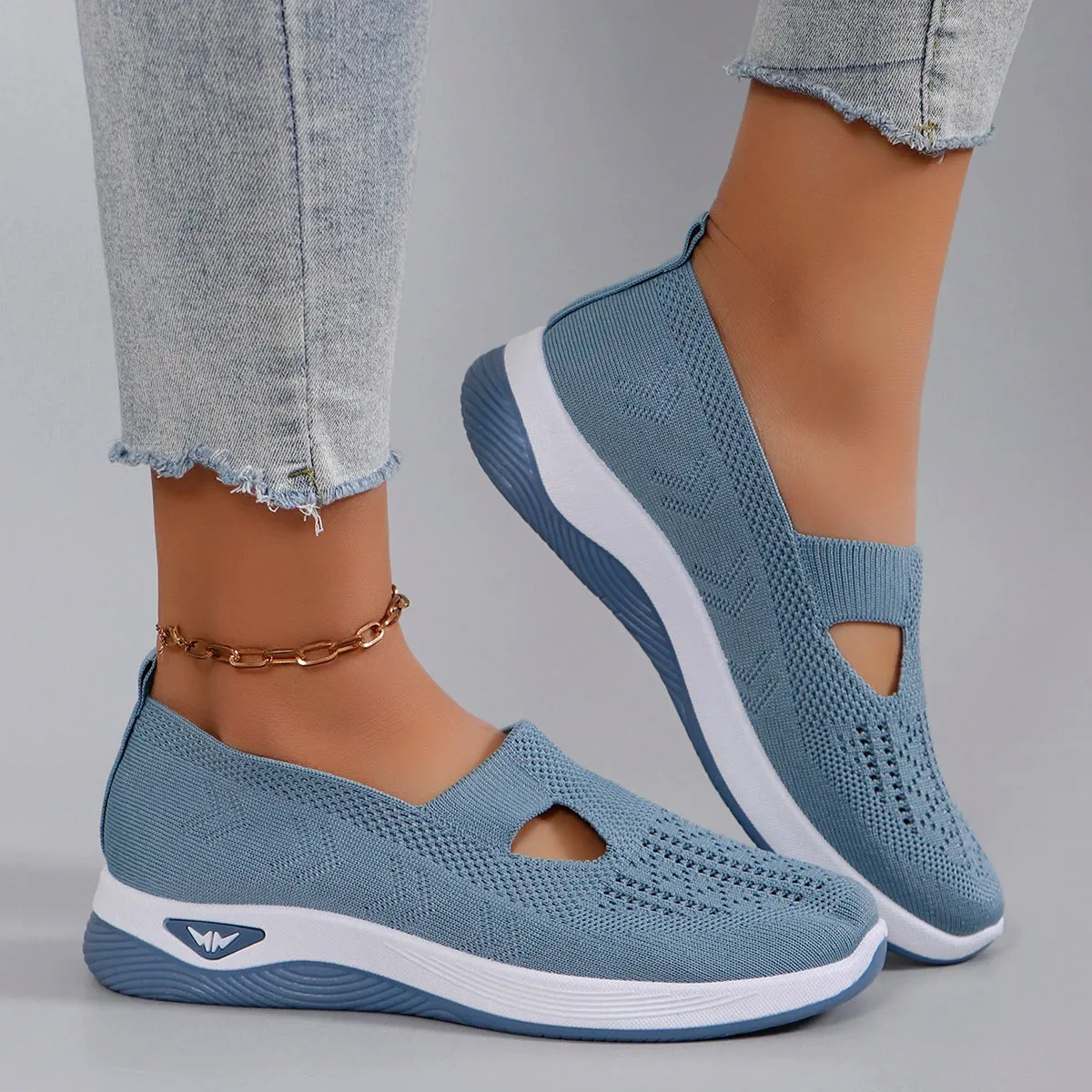 Fashionable Sports Shoes - Breathable, Lightweight, Non-Slip, Wear-Resistant Casual Sports Flat Shoes for Women, Spring New Collection