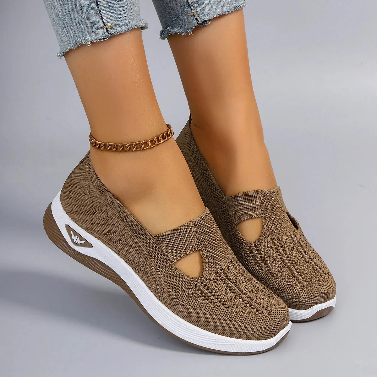 Fashionable Sports Shoes - Breathable, Lightweight, Non-Slip, Wear-Resistant Casual Sports Flat Shoes for Women, Spring New Collection