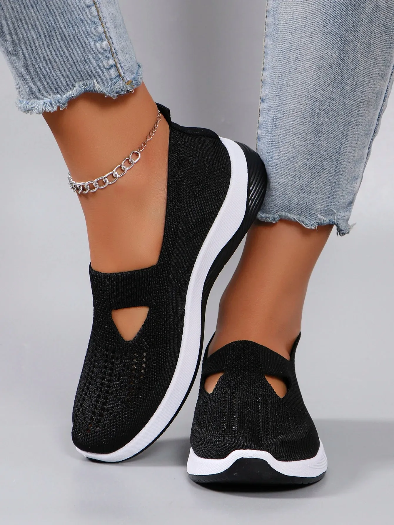 Fashionable Sports Shoes - Breathable, Lightweight, Non-Slip, Wear-Resistant Casual Sports Flat Shoes for Women, Spring New Collection