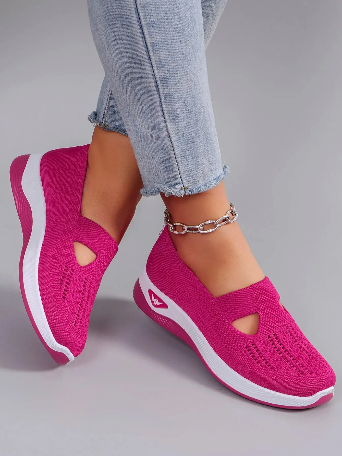 Fashionable Sports Shoes - Breathable, Lightweight, Non-Slip, Wear-Resistant Casual Sports Flat Shoes for Women, Spring New Collection