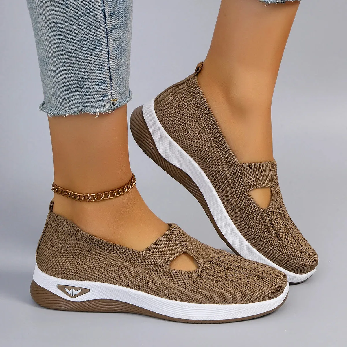 Fashionable Sports Shoes - Breathable, Lightweight, Non-Slip, Wear-Resistant Casual Sports Flat Shoes for Women, Spring New Collection