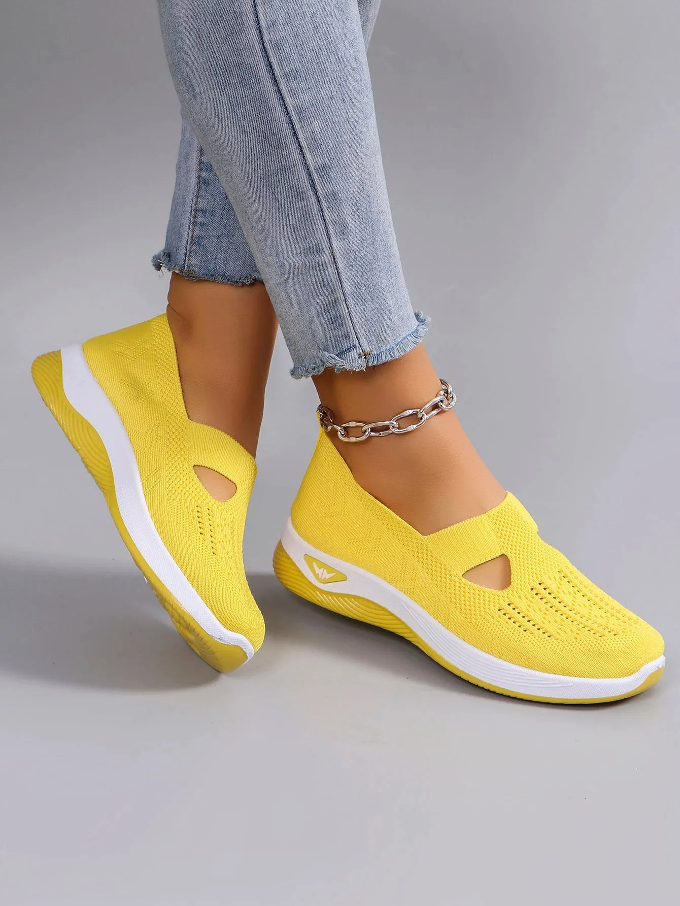 Fashionable Sports Shoes - Breathable, Lightweight, Non-Slip, Wear-Resistant Casual Sports Flat Shoes for Women, Spring New Collection