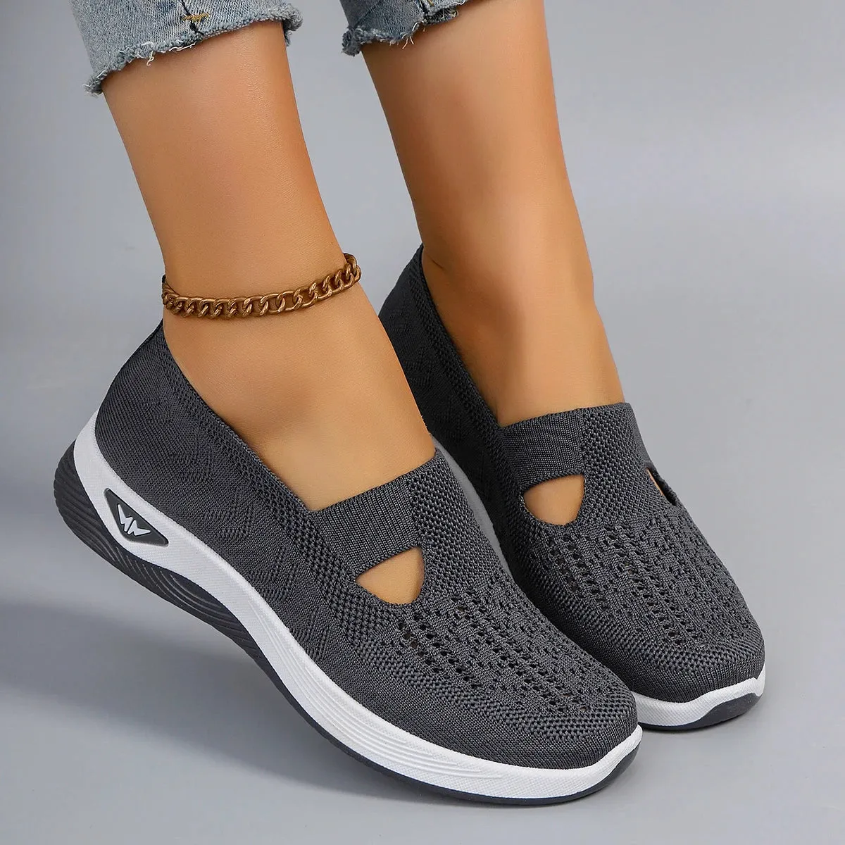 Fashionable Sports Shoes - Breathable, Lightweight, Non-Slip, Wear-Resistant Casual Sports Flat Shoes for Women, Spring New Collection