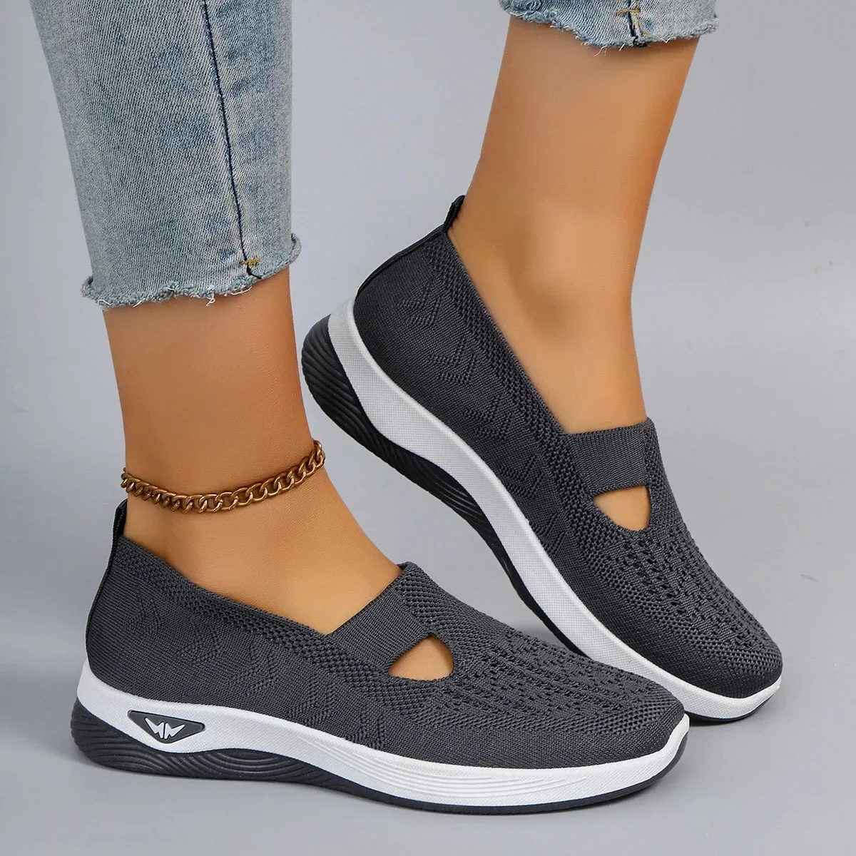Fashionable Sports Shoes - Breathable, Lightweight, Non-Slip, Wear-Resistant Casual Sports Flat Shoes for Women, Spring New Collection