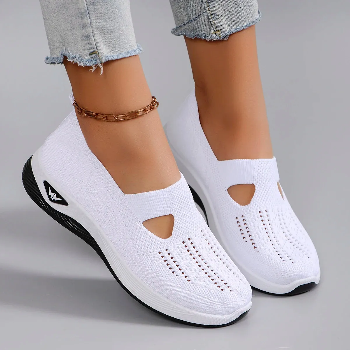 Fashionable Sports Shoes - Breathable, Lightweight, Non-Slip, Wear-Resistant Casual Sports Flat Shoes for Women, Spring New Collection