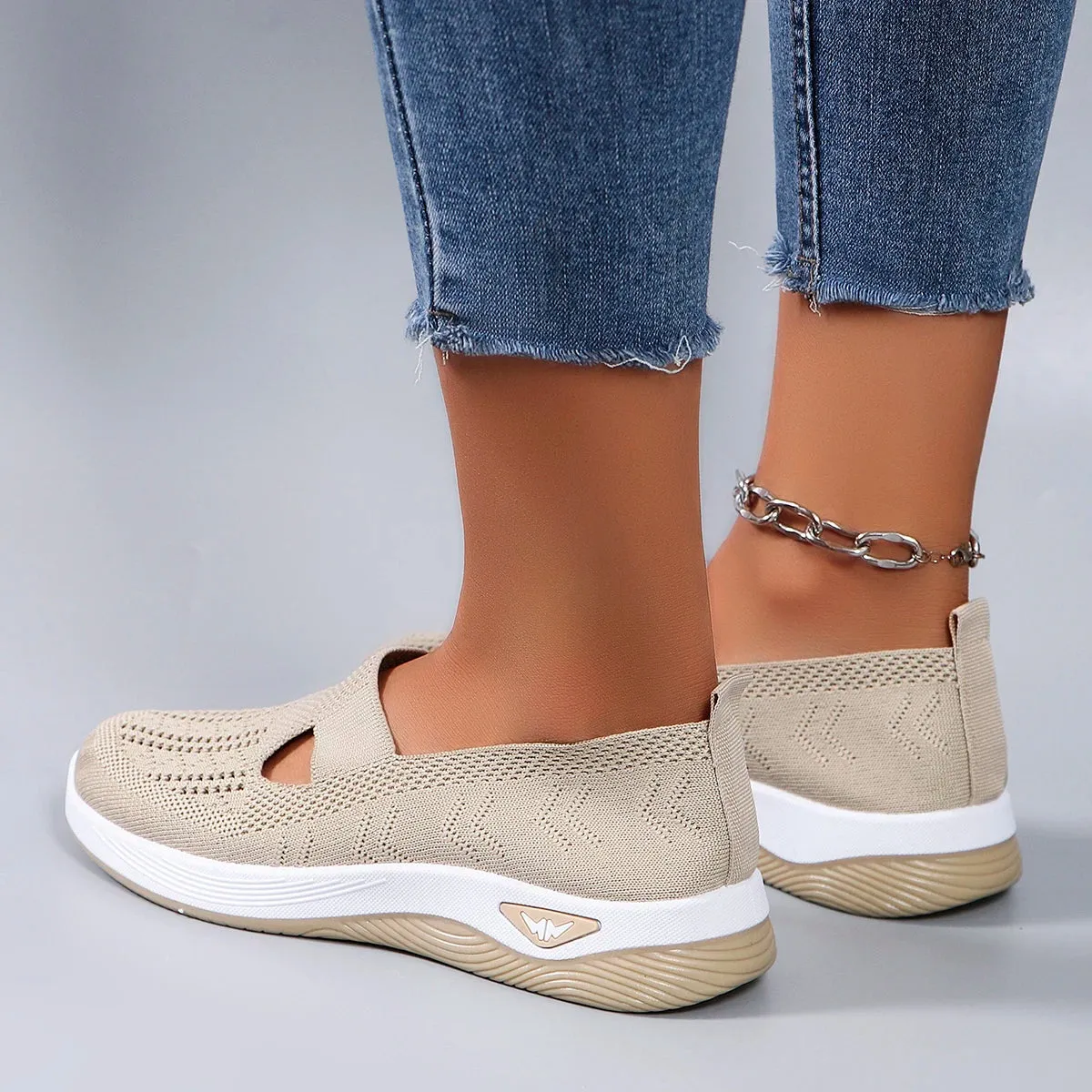Fashionable Sports Shoes - Breathable, Lightweight, Non-Slip, Wear-Resistant Casual Sports Flat Shoes for Women, Spring New Collection
