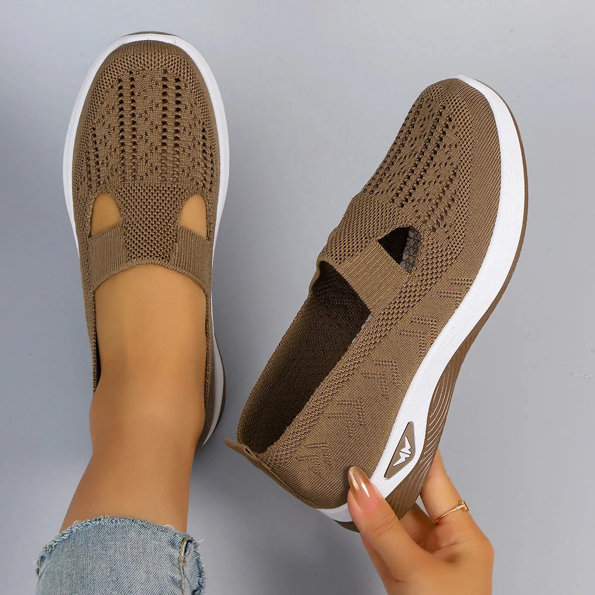 Fashionable Sports Shoes - Breathable, Lightweight, Non-Slip, Wear-Resistant Casual Sports Flat Shoes for Women, Spring New Collection