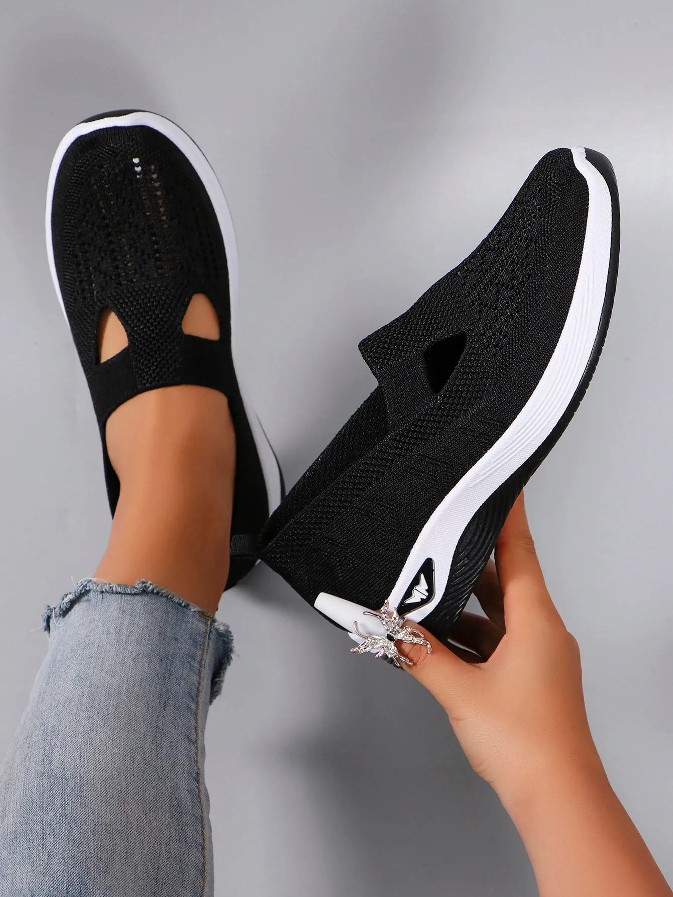 Fashionable Sports Shoes - Breathable, Lightweight, Non-Slip, Wear-Resistant Casual Sports Flat Shoes for Women, Spring New Collection