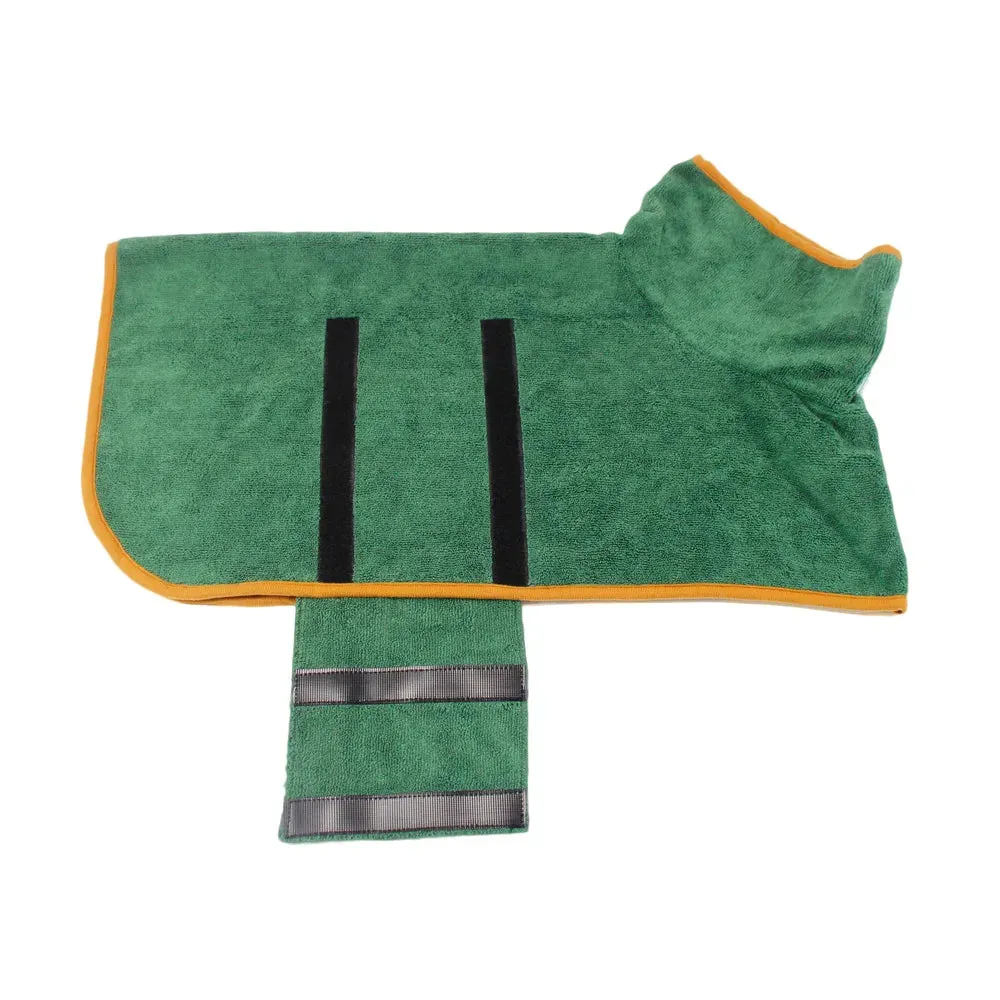 Fast Drying dog bathrobe