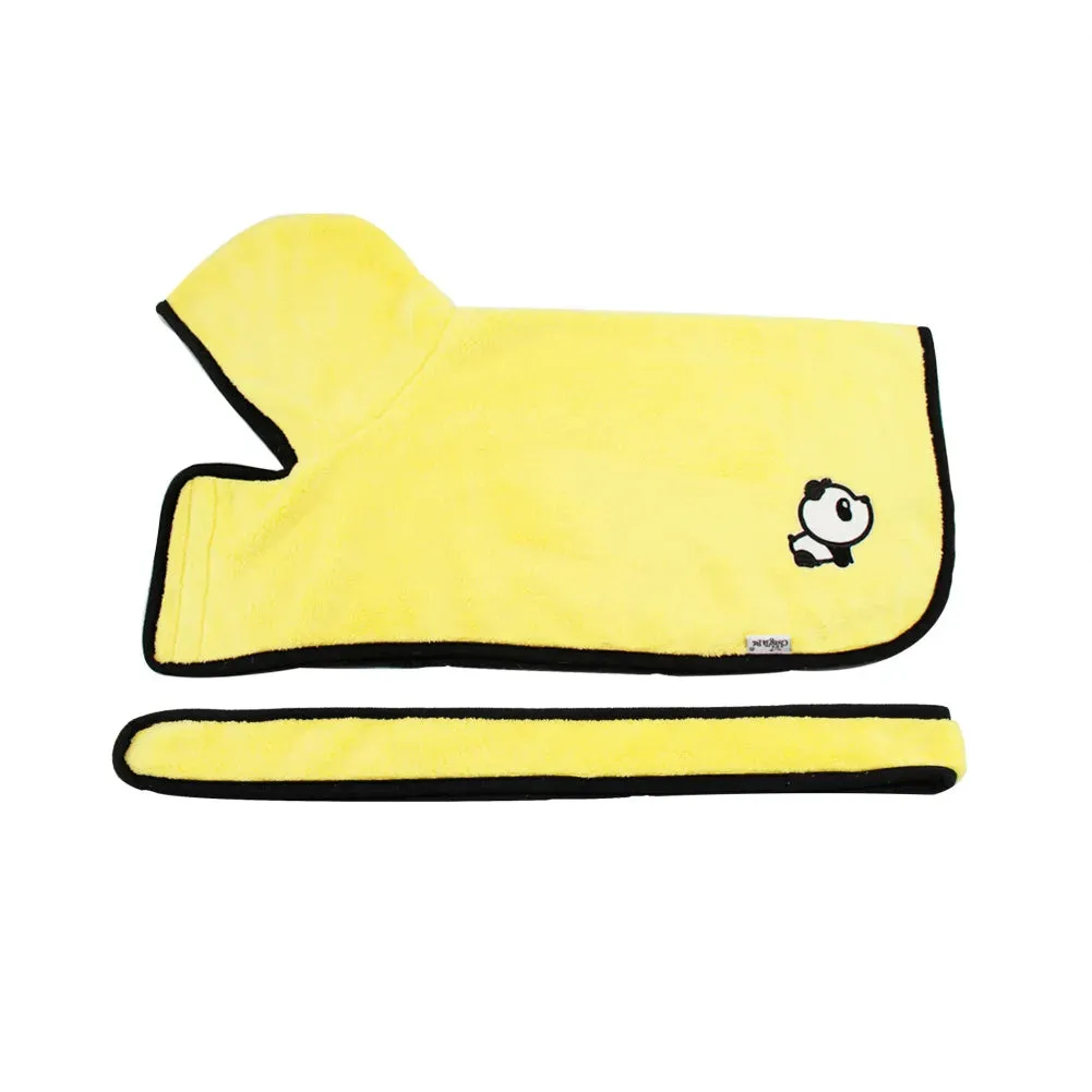 Fast Drying dog bathrobe