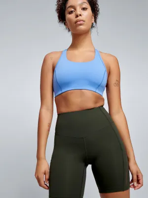 FATAL ATTRACTION RECYCLED Sports Bra Vibrant Blue