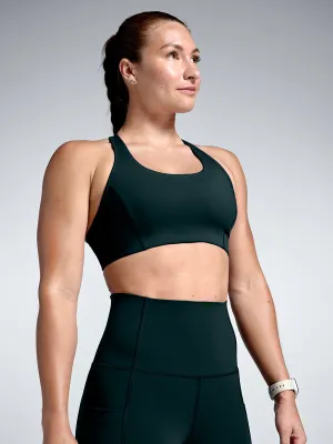 FATAL ATTRACTION Sports Bra Dark Green