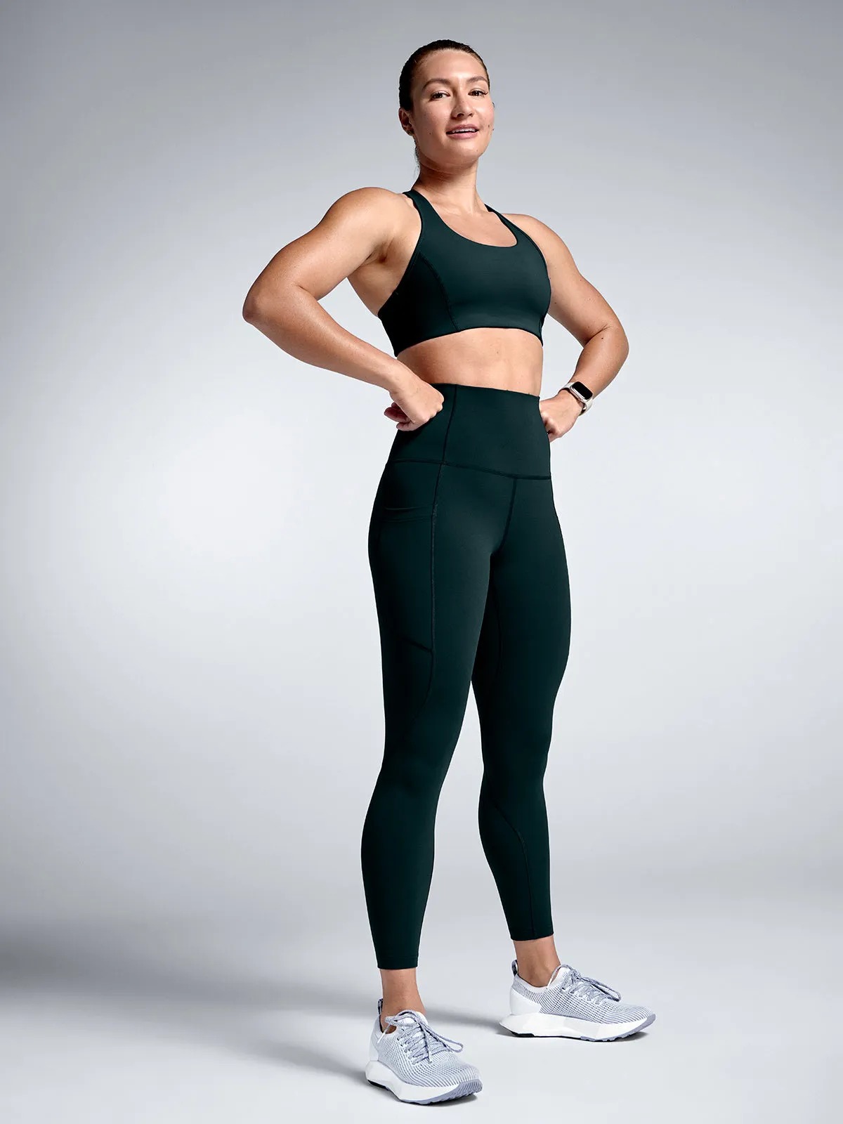 FATAL ATTRACTION Sports Bra Dark Green