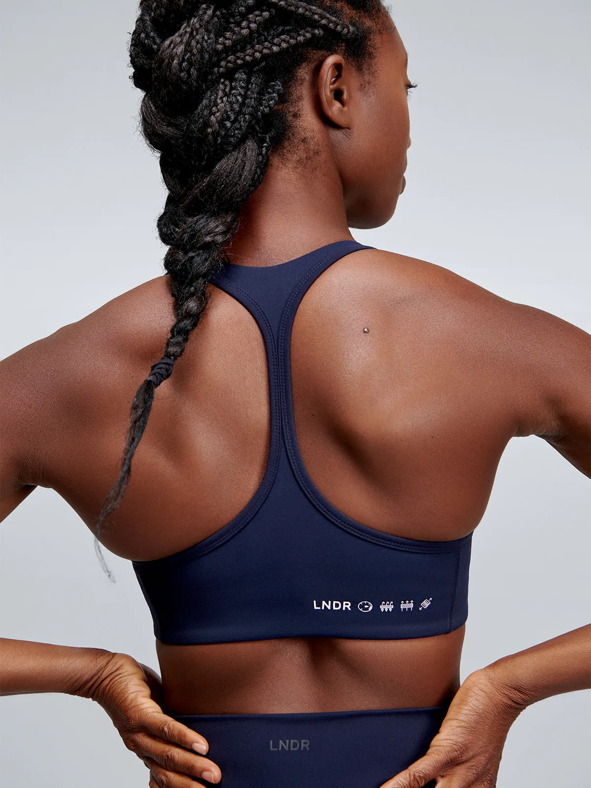 FATAL ATTRACTION Sports Bra Deep Navy