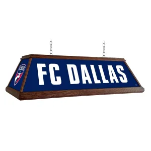 FC Dallas: Premium Wood Pool Table Light