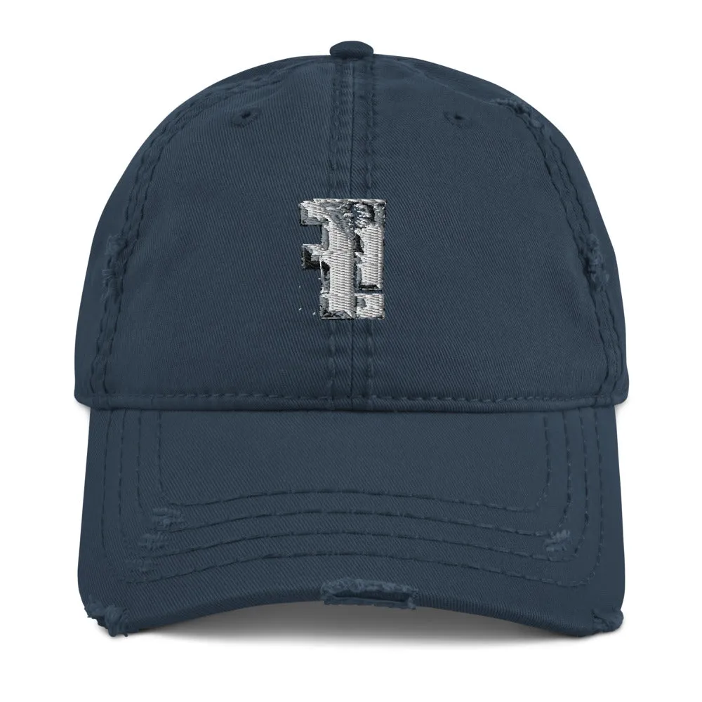 FI Distressed Style Hat