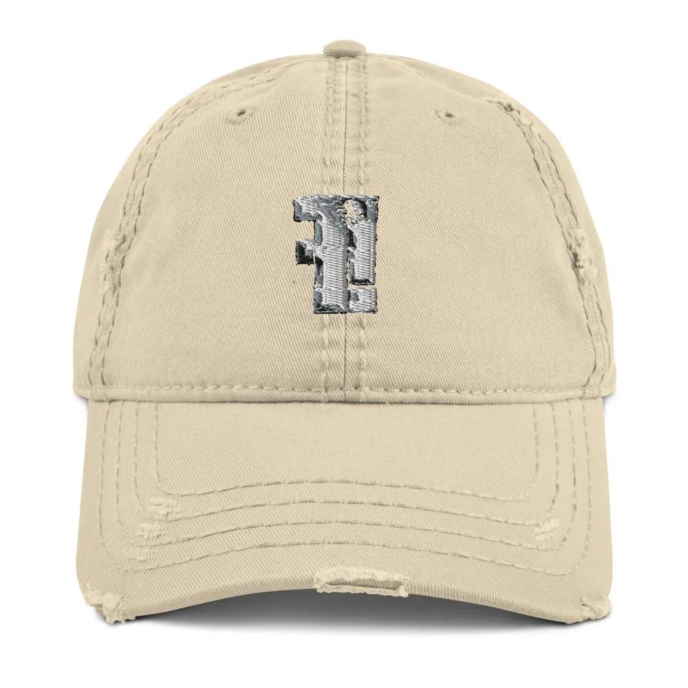 FI Distressed Style Hat