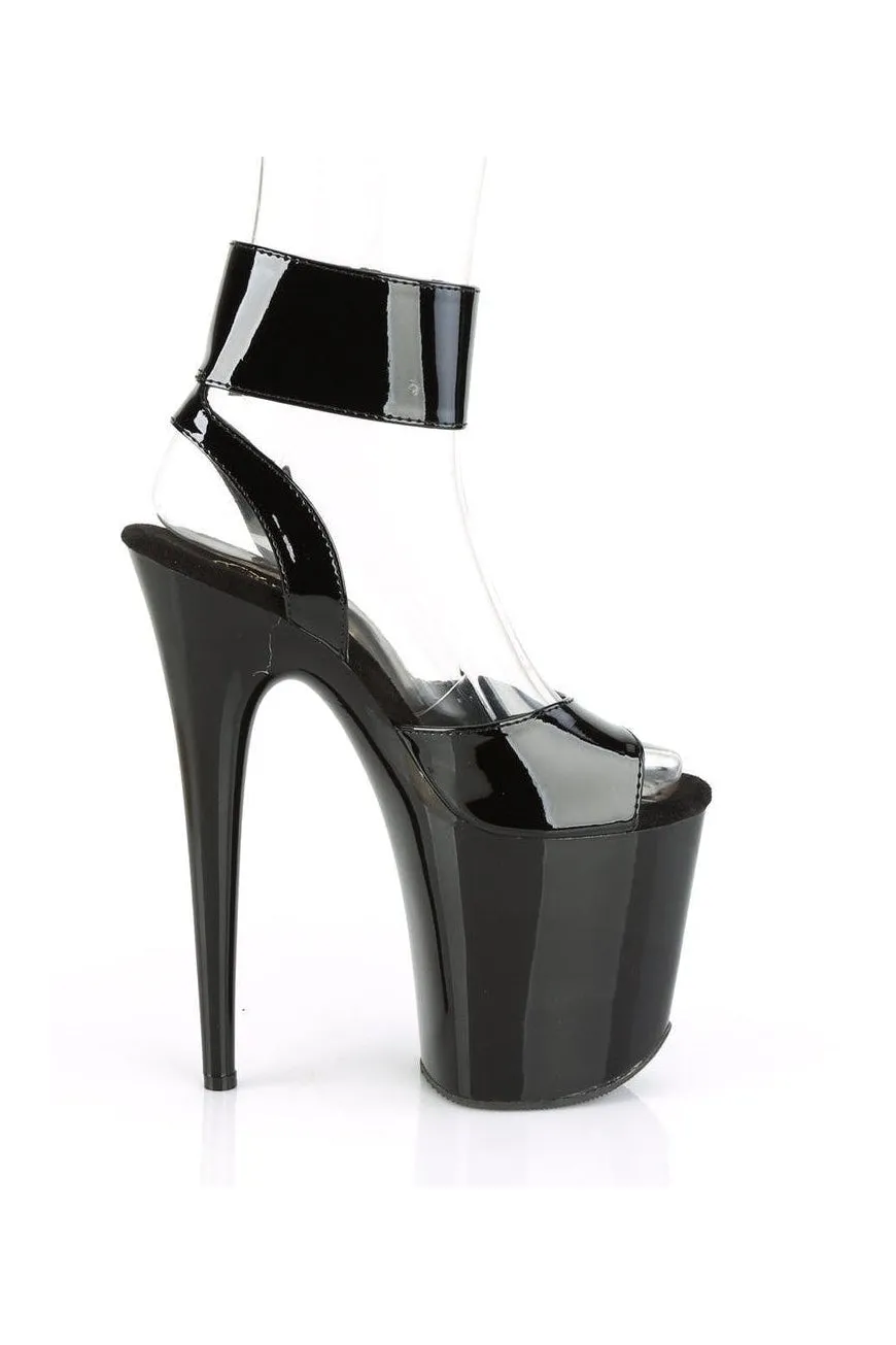 FLAMINGO-891 Exotic Sandal | Black Patent