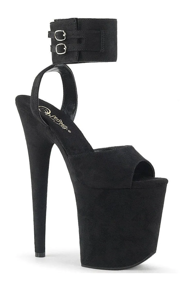 FLAMINGO-891 Exotic Sandal | Black Patent