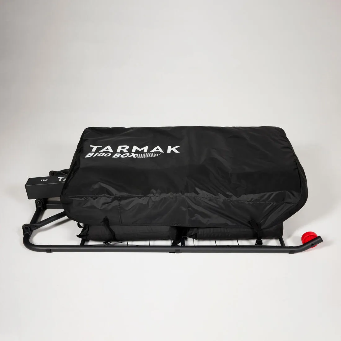 Folding Basketball Hoop - Adjustable Up To 3.05m In Black/White