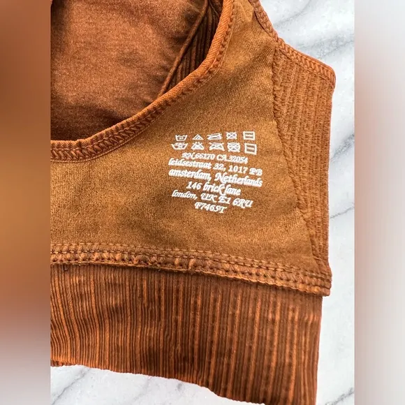 FP Movement By Free People Good Karma Cut Out Bra Top