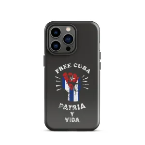 Free Cuba Patria Y Vida Tough Case for iPhone®