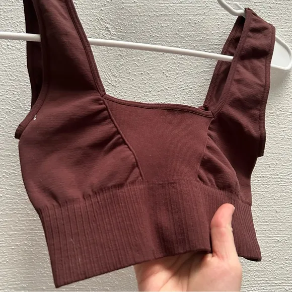 Free People Movement Good Karma Square Neck Bra Sports