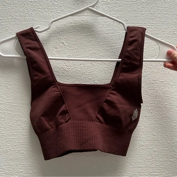 Free People Movement Good Karma Square Neck Bra Sports