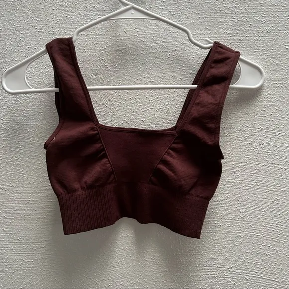 Free People Movement Good Karma Square Neck Bra Sports