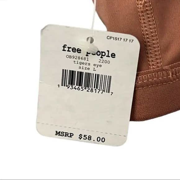 Free People Movement Over The Moon Sports Bra Size L NWT
