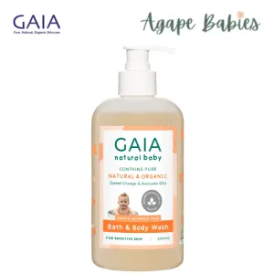 GAIA Bath & Body Wash 500ml   Pump Exp: 12/26